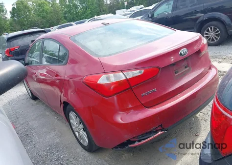 2016 Kia Forte Lx z USA, uszkodzony, nr VIN KNAFX4A6XG5443105